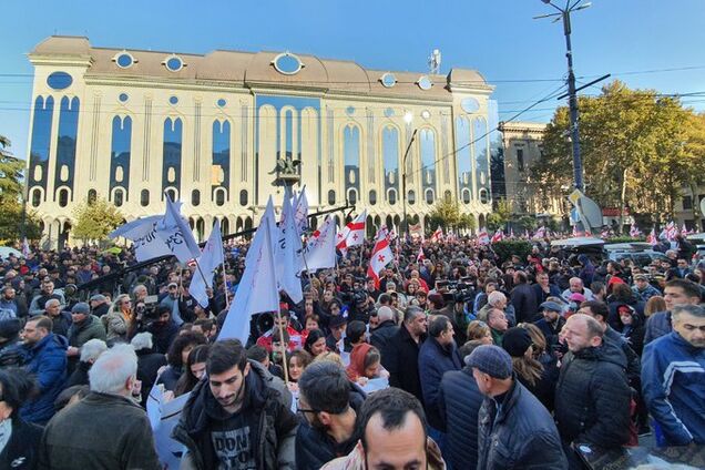 Протест в Тбилиси