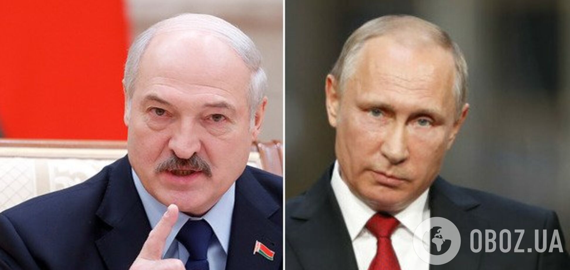 Александр Лукашенко и Владимир Путин