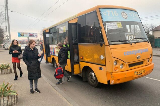 В Одессе произошел конфликт между водителями маршруток