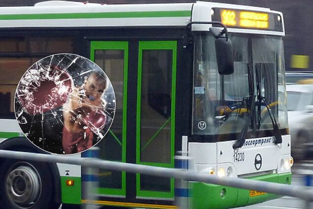Не хотів платити: під Дніпром бешкетник розгромив автобус