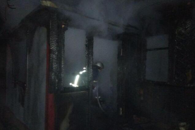 Под Киевом в масштабном пожаре погиб молодой человек