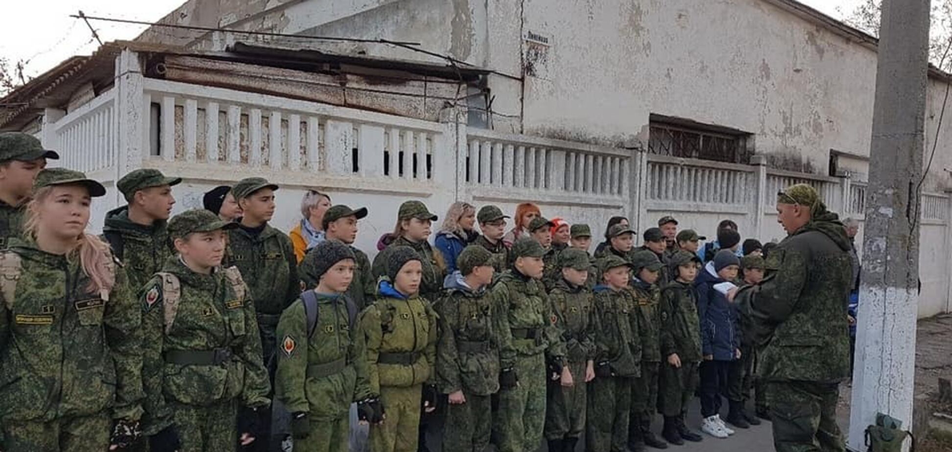 Зомбирование детей оккупантами в Крыму