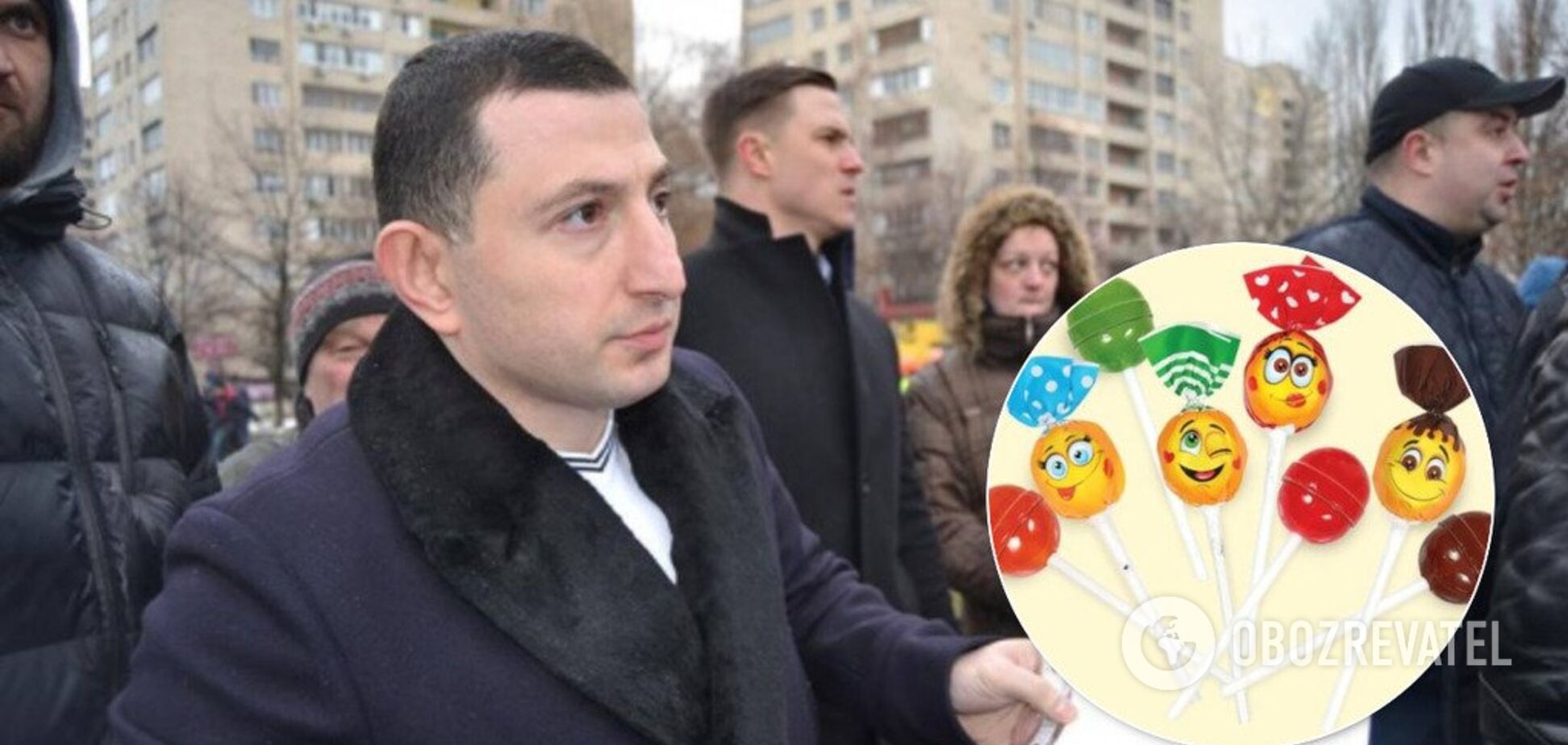 Конфеты по паспорту: в Киеве депутат попался на 'подкупе' родителей школьников