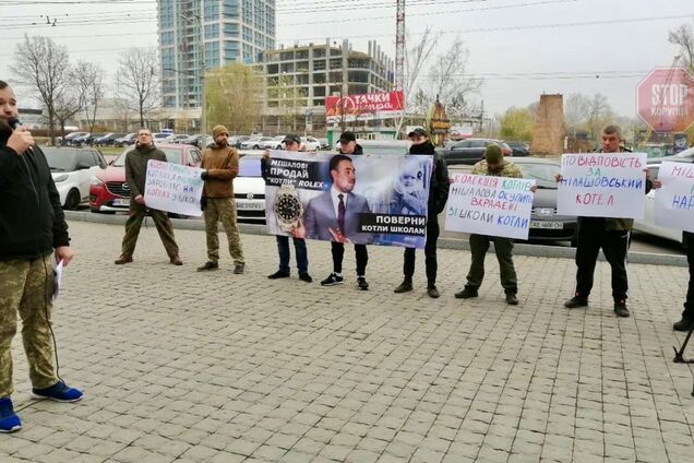 У Дніпрі ветерани АТО вийшли на акцію “Мішаловський котел”