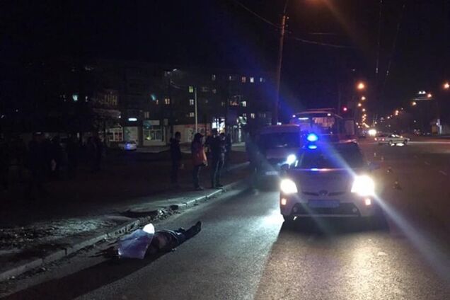 Не заметил, как сбил: в Черкассах мужчина погиб от наезда маршрутки