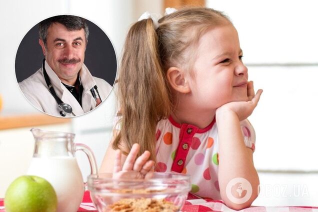 ''Не заставляйте!'' Комаровский раскрыл важный момент в питании ребенка
