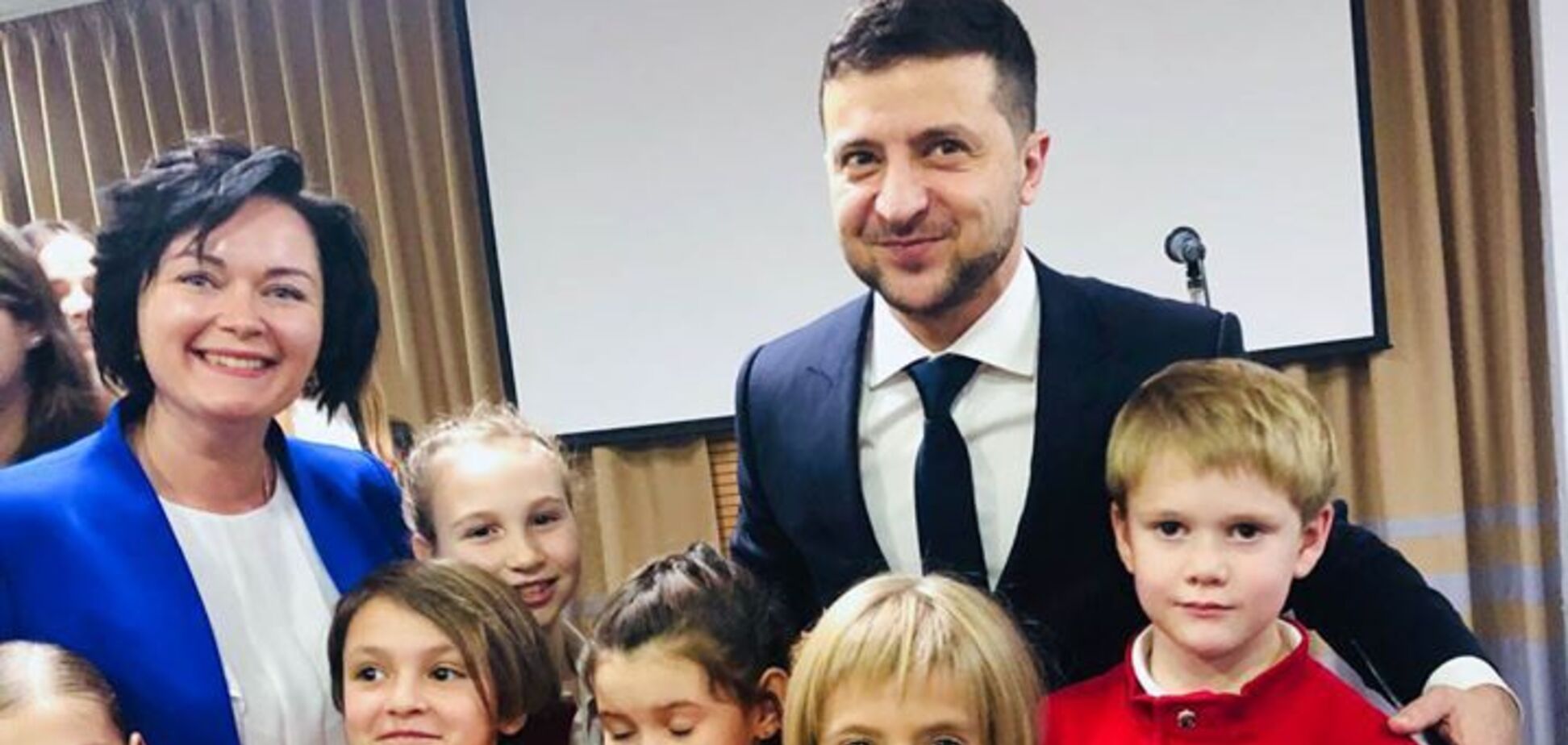 Встреча Зеленского со школьниками