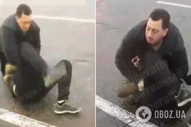 В центре Киева водители устроили жесткую резню после ДТП