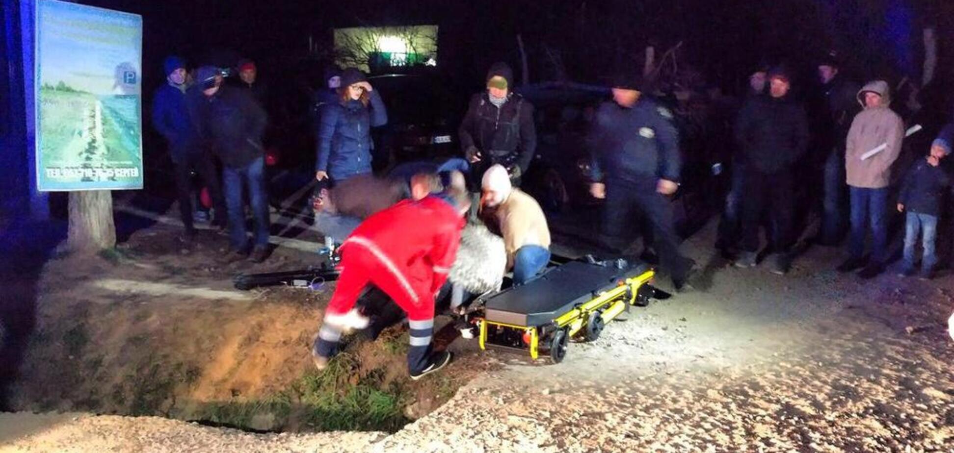 Чекала на Зеленського: в Очакові журналістку забрала 'швидка'