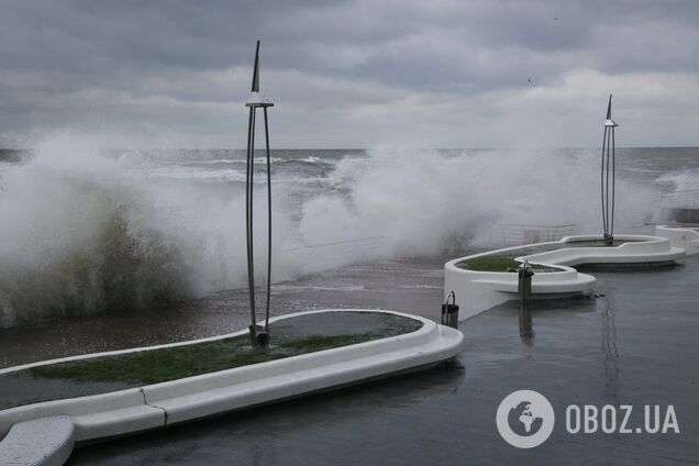 Шторм в Одессе
