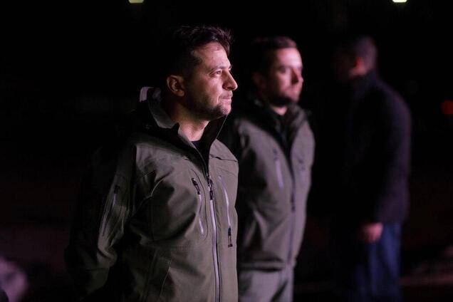 Володимир Зеленський в Очакові