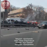 В Киеве произошло серьезное ДТП