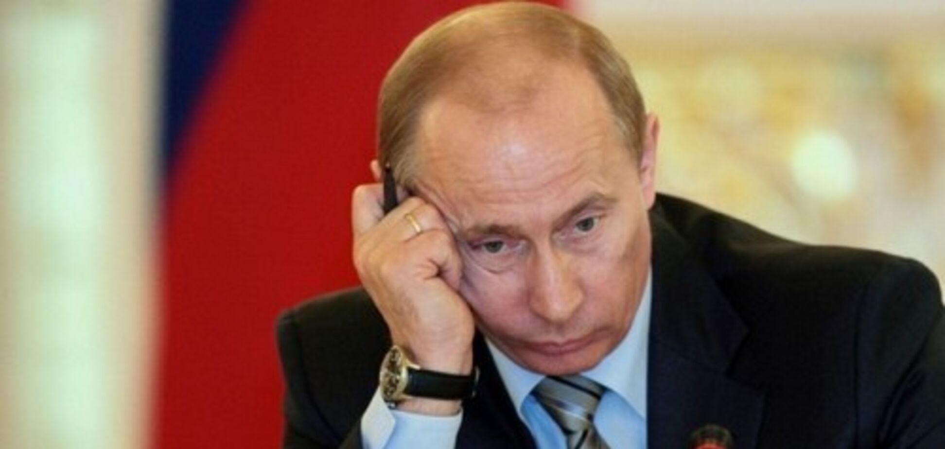 Сумний Путін в поїзді став героєм мемов