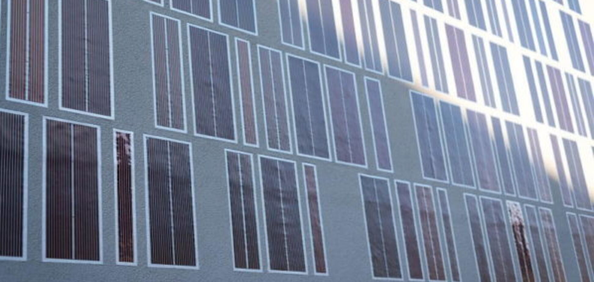 У Німеччині гнучкі сонячні панелі навчилися вбудовувати прямо у стіни будинків