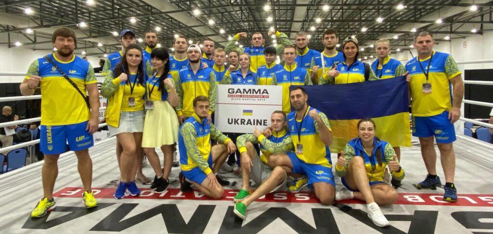 Украинская сборная одержала победу на чемпионате мира по ММА