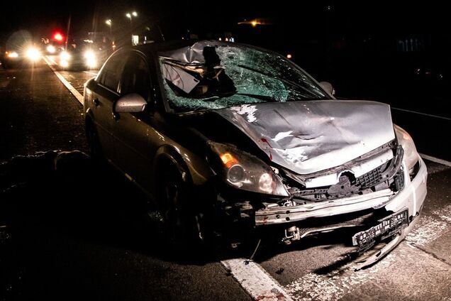 Фото с места аварии