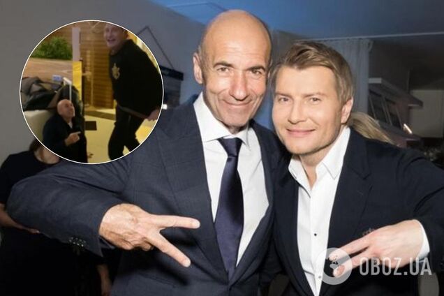 'Еще один долб**б!' Крутой и Басков устроили потасовку. Видео