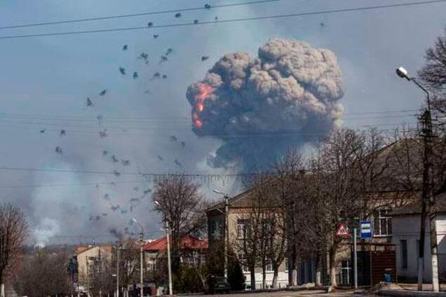 Взрывы в Балаклее