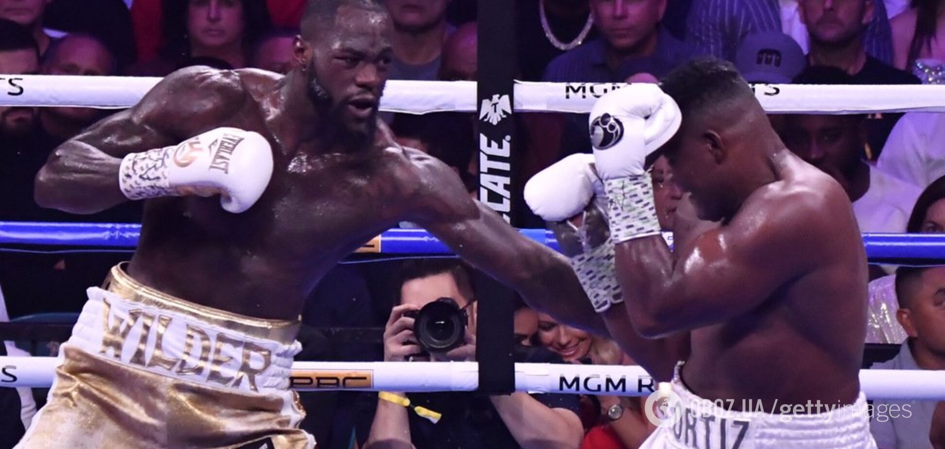 Опубликована впечатляющая статистика ударов в бою Уайлдер – Ортис