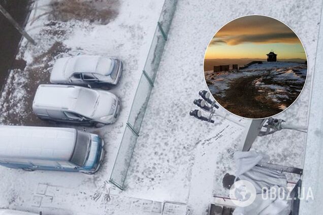 Украину начало засыпать снегом: зрелищные фото