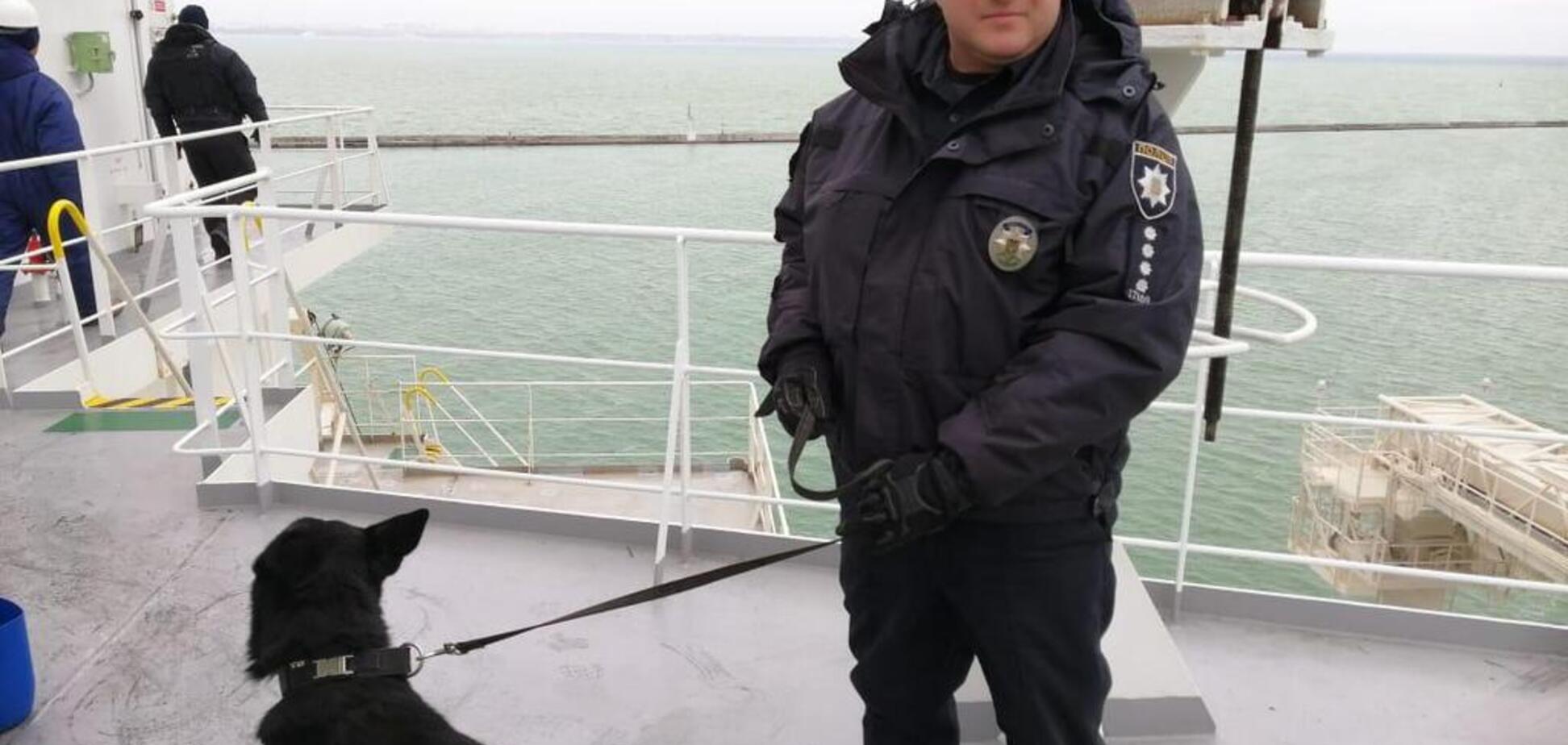 В Одессе полиция проверяла сообщение о минировании судна