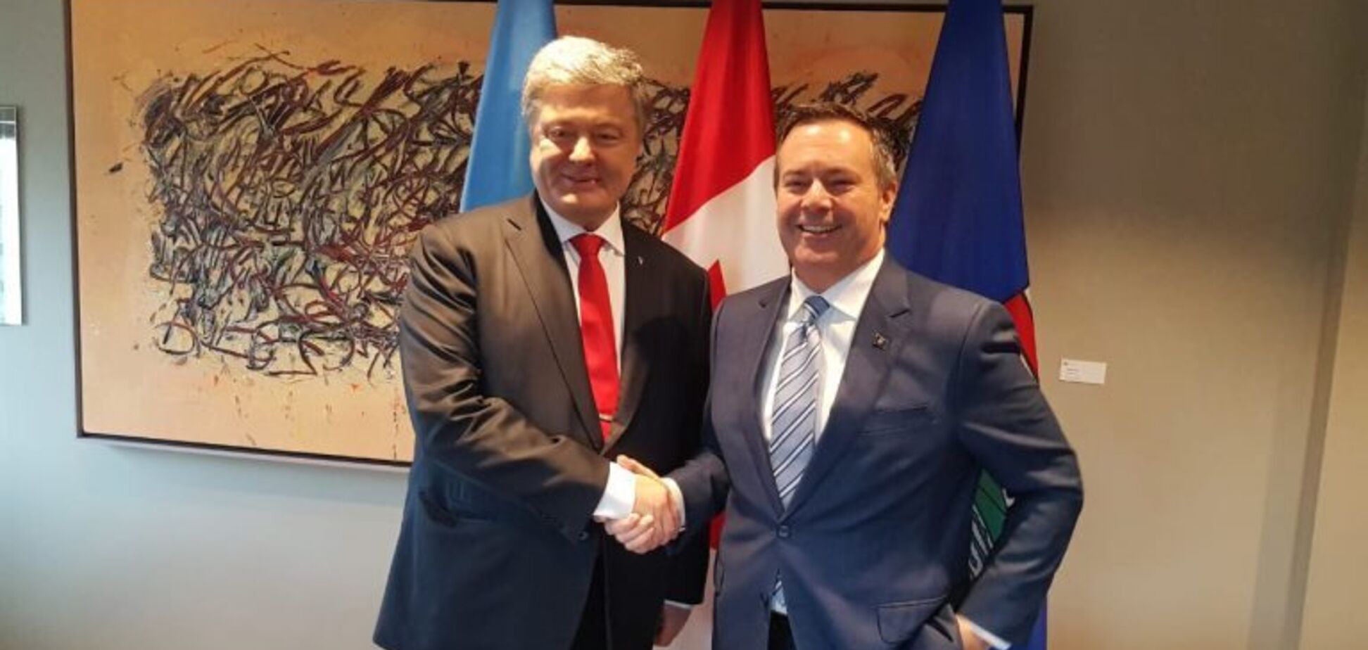 Порошенко обсудил в Канаде противодействие российской агрессии