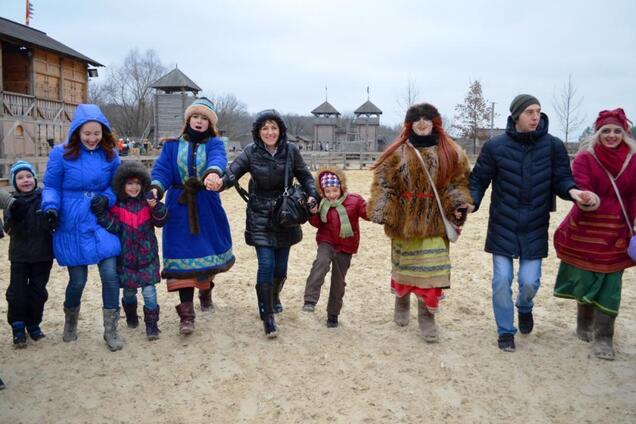 Под Киевом встретят зиму по древним традициям