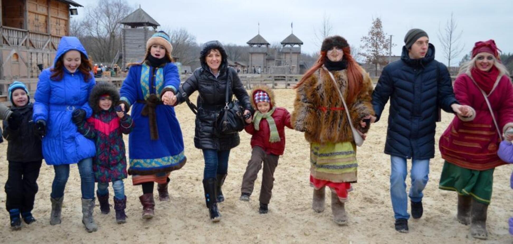 Под Киевом встретят зиму по древним традициям