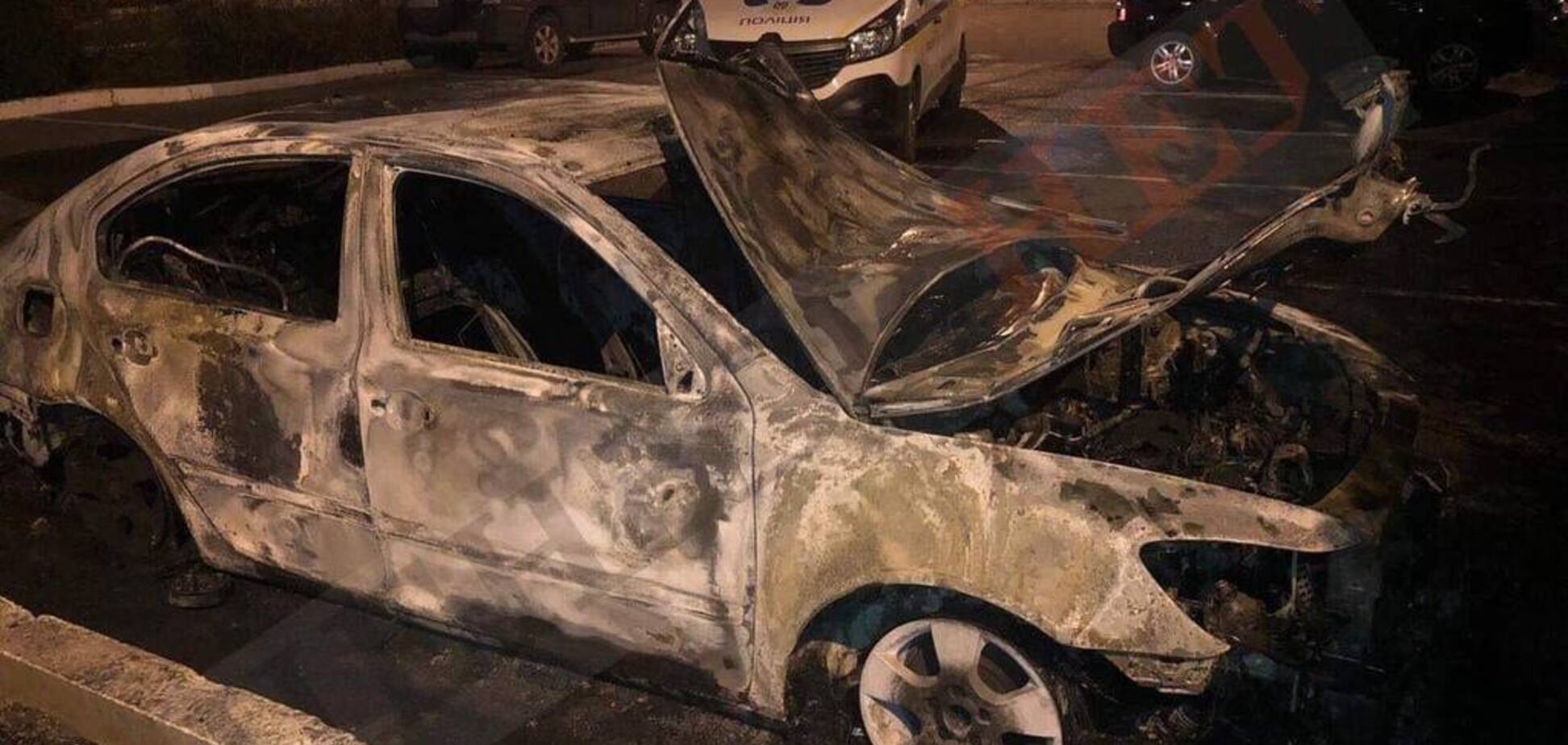 В Одессе сожгли авто начальника таможни