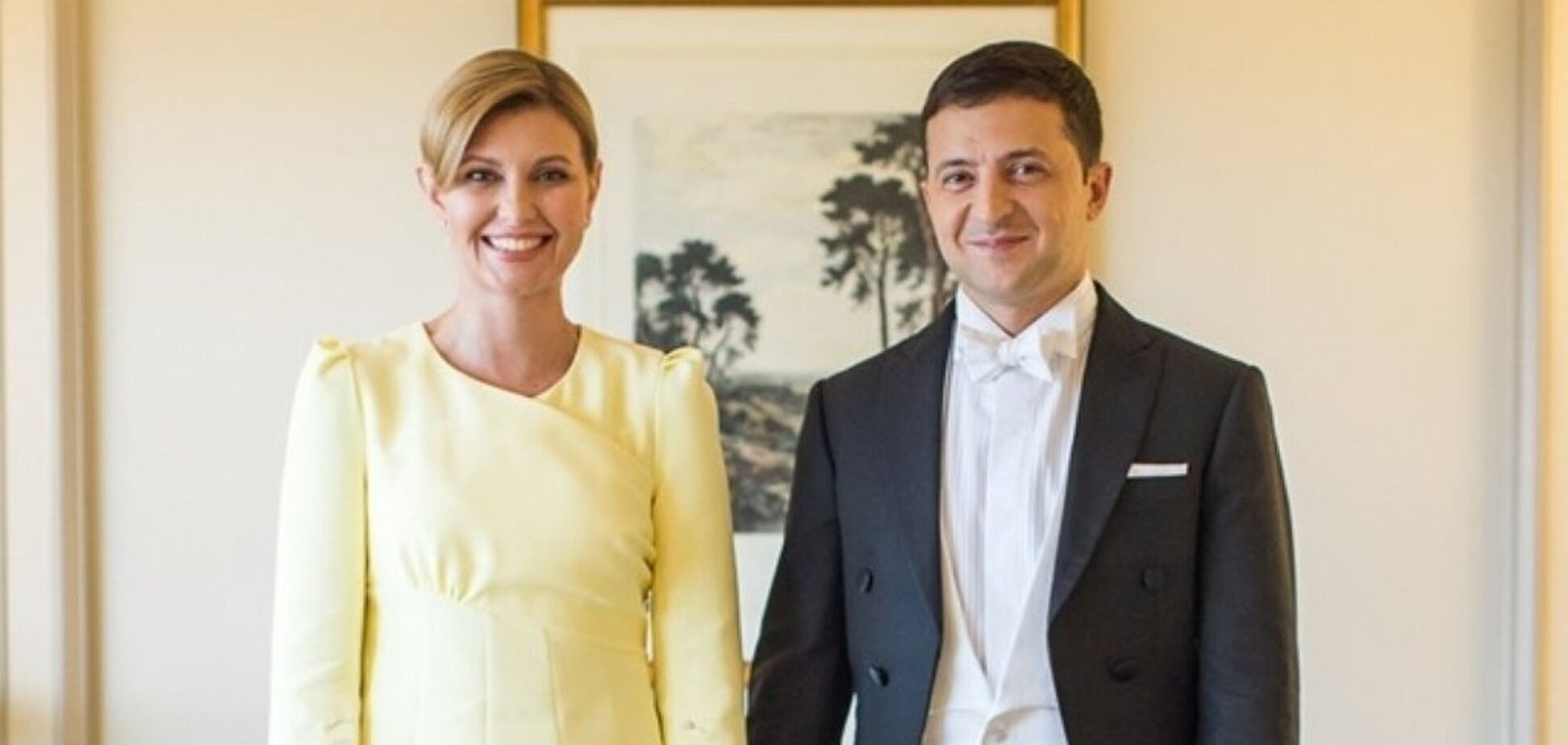 Зеленская нашла применение скандальному желтому платью