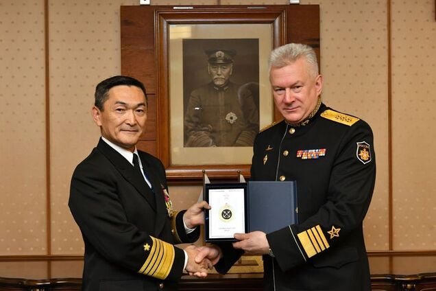 Командувачі ВМФ Японії та Росії