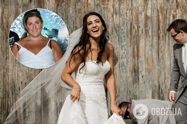 Невеста скинула десятки кг и стала невероятной красавицей: фото до и после