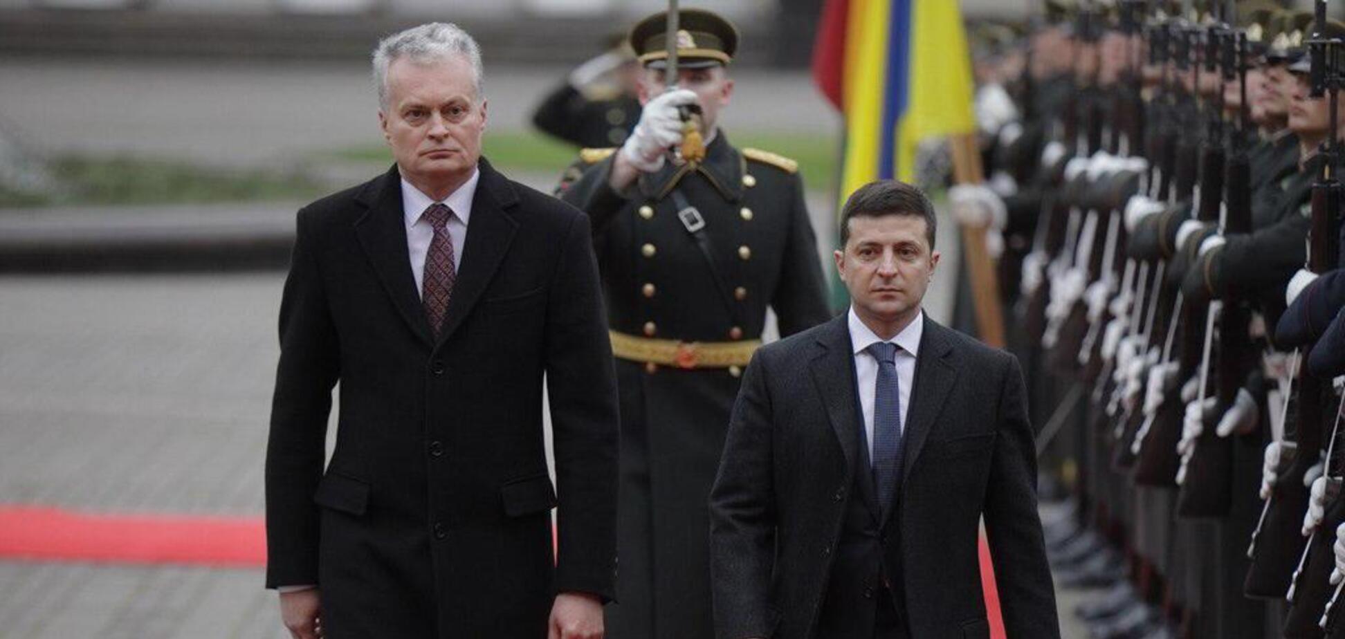 Зеленський і Науседа