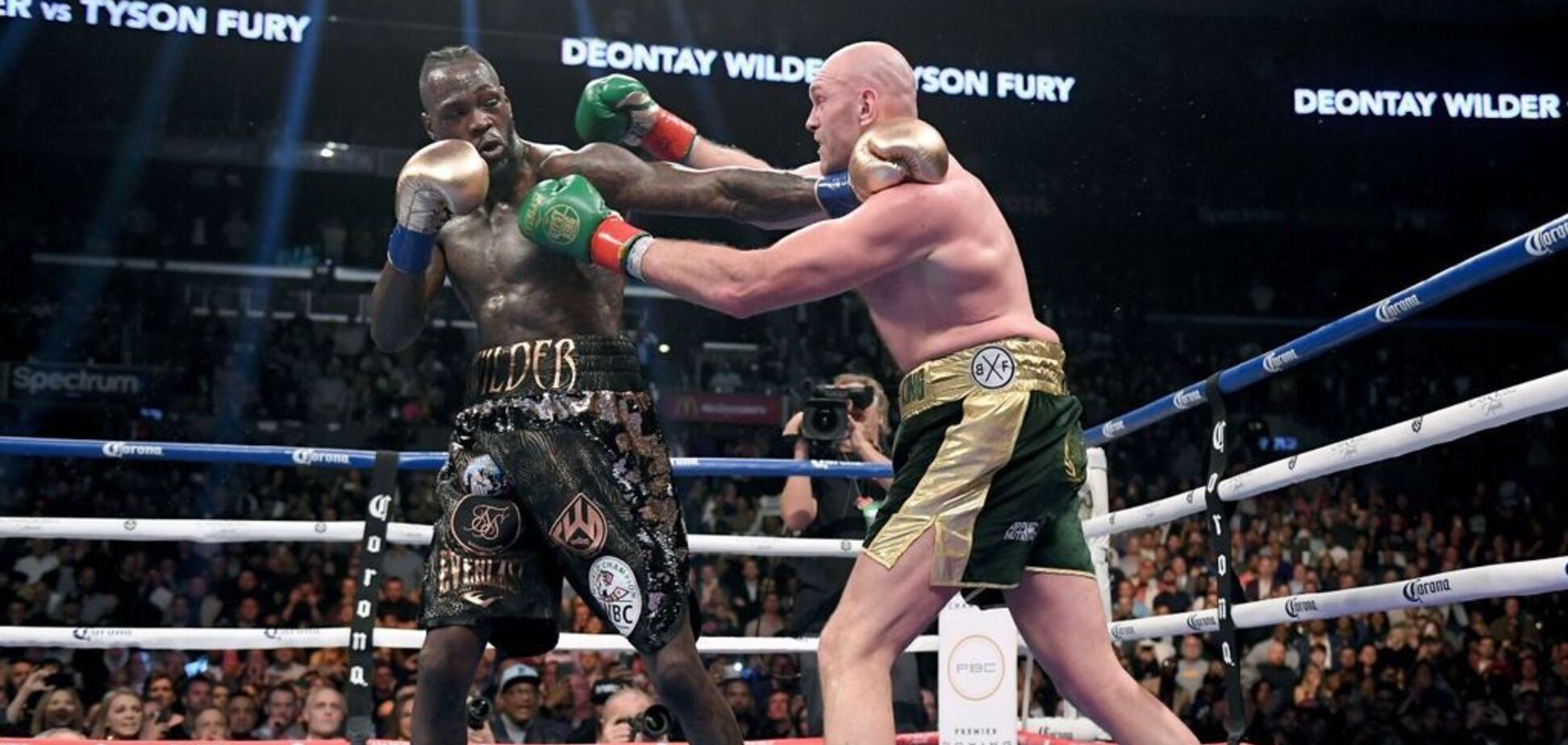 Деонтей Уайлдер и Тайсон Фьюри