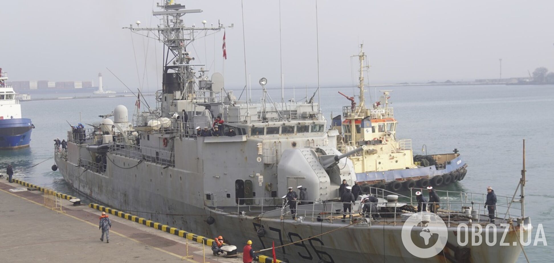 В Одеській порт зайшов французький корвет Commandant Biro