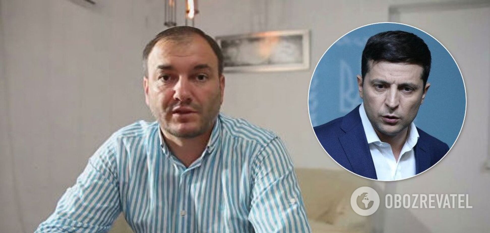 Ярослав Годунок и Владимир Зеленский