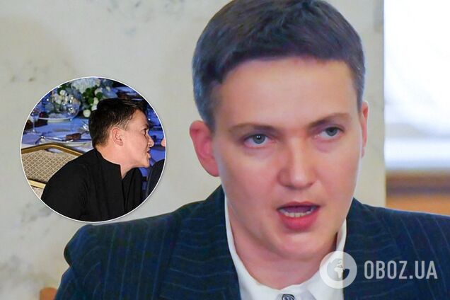 'Веселый БДСМ и сбоку бантик': образ Савченко озадачил сеть