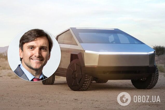 Первым покупателем Tesla Cybertruck в Украине станет чиновник: кто он. Фото