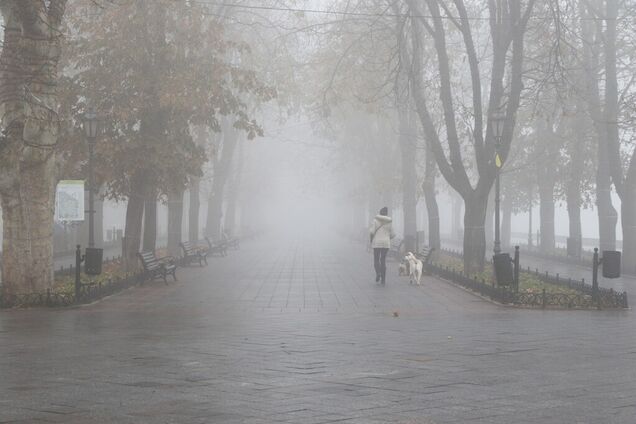 Одеса в тумані