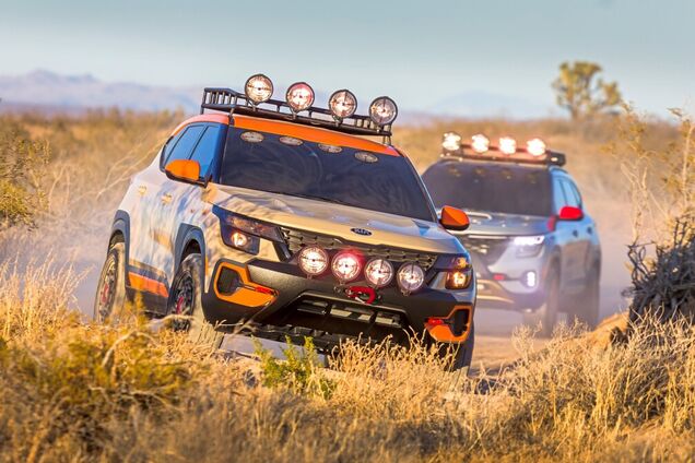 Компактный кроссовер Kia Seltos получил экстремальные версии