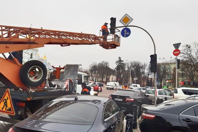 В центре Киева до Нового года-2020 перекрыли дороги
