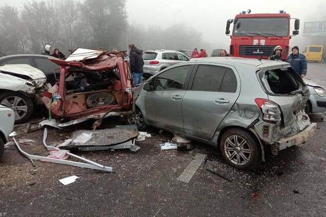 В массовом ДТП под Одессой обвинили синоптиков