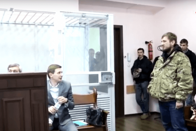 На суд к Тупальская пришли участники АТО