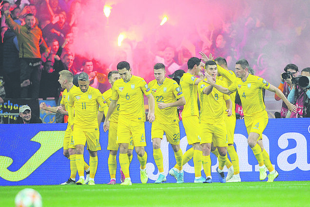 Стал известен календарь сборной Украины на Евро-2020