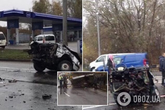 Разрубило половину лица: в Киеве произошло смертельное ДТП