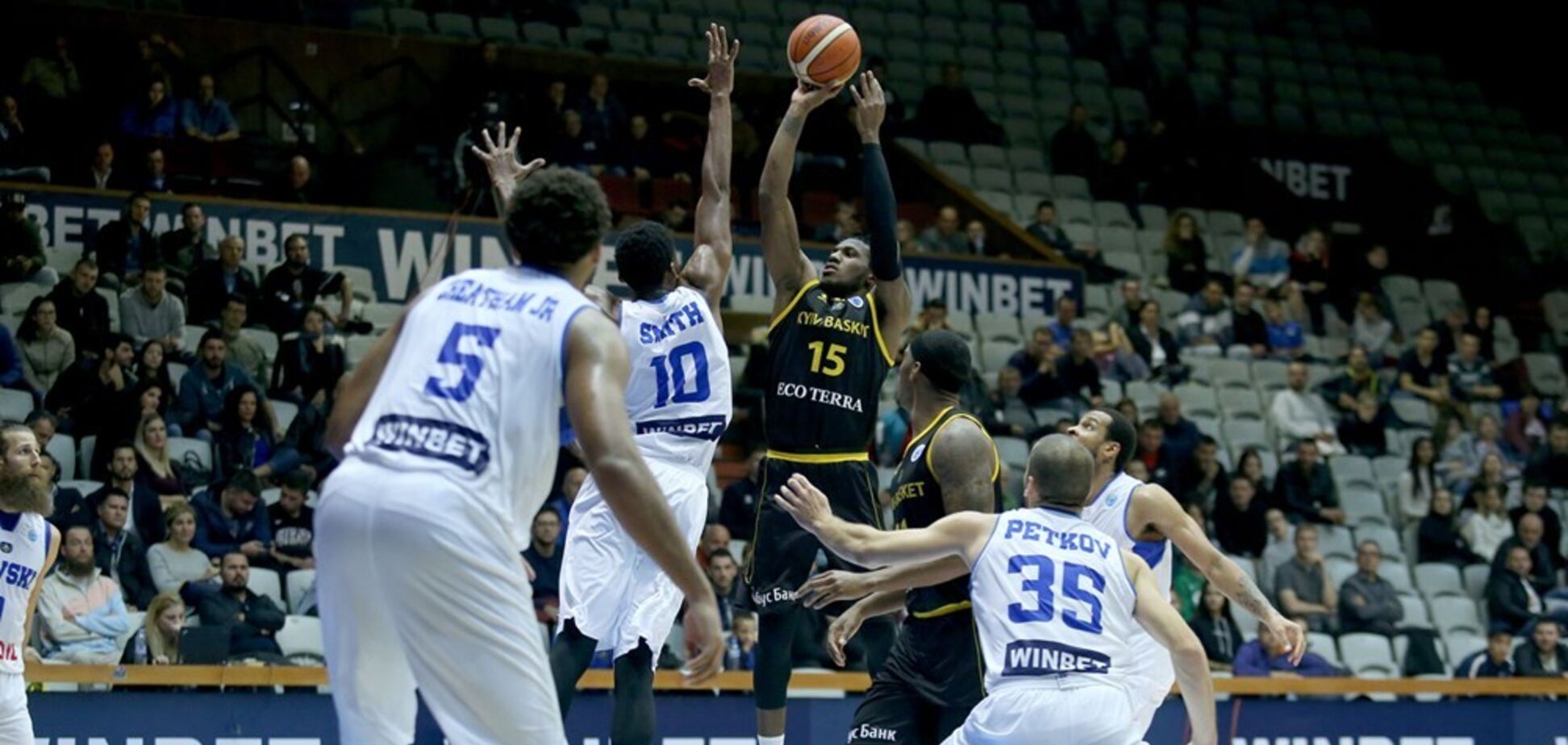 'Киев-Баскет' – 'Цмоки': купить билеты на мегаматч Кубка Европы ФИБА