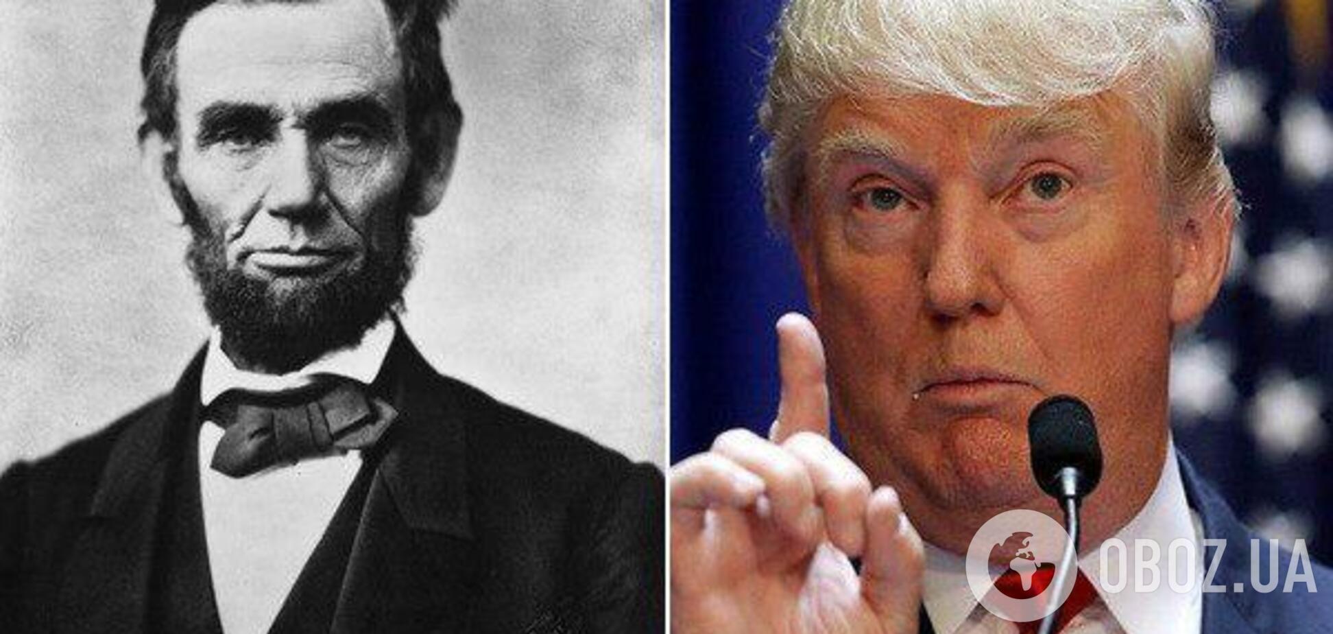 Трамп краще Лінкольна? У США спливло несподіване опитування
