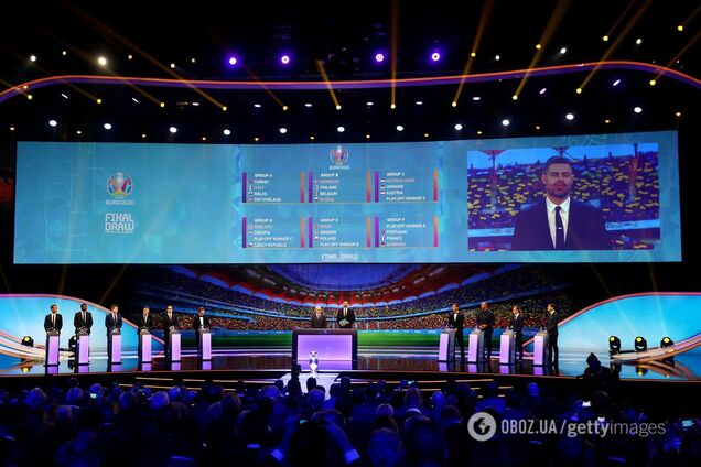Відбулося жеребкування чемпіонату Європи з футболу-2020: склад груп