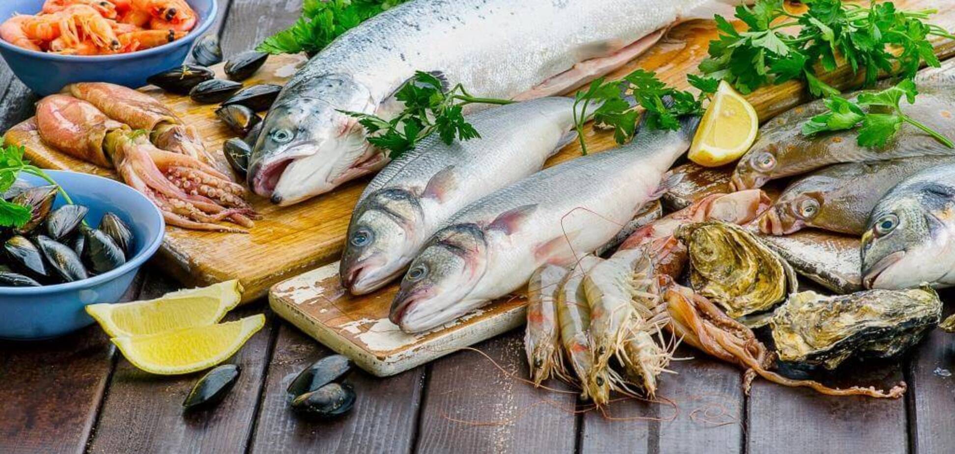 Названий топ-10 морепродуктів на зиму