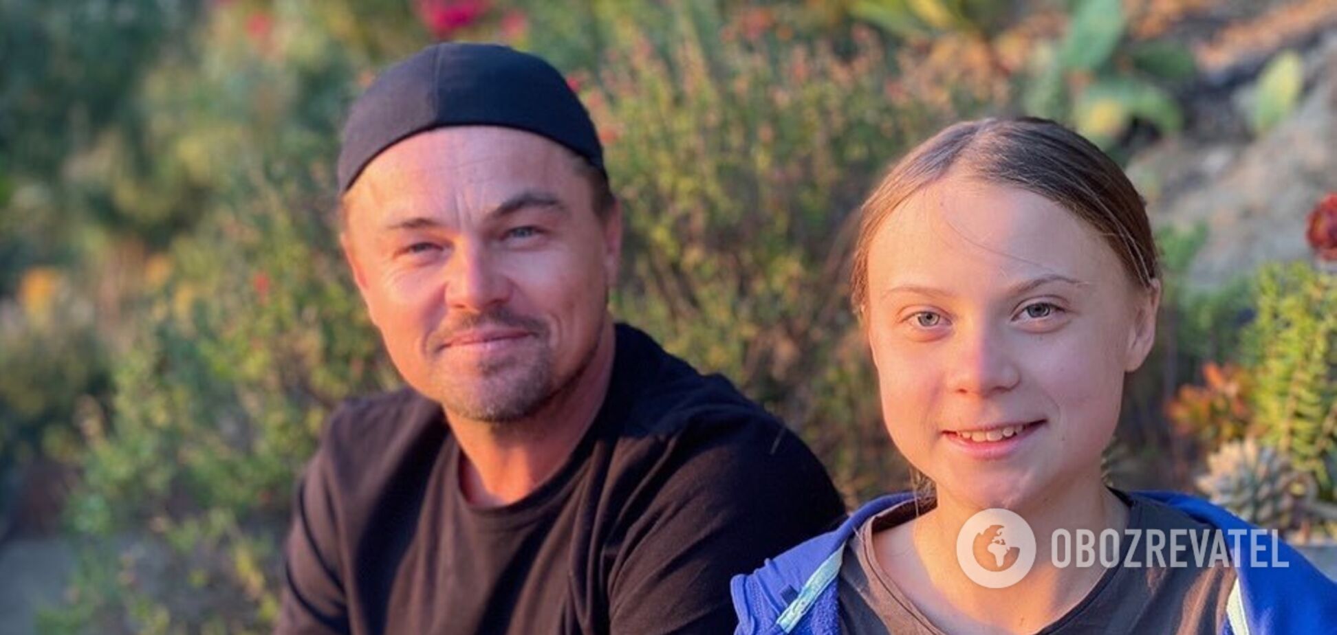 Історія нас розсудить: Ді Капріо зустрівся із Гретою Тунберг для відвертої бесіди